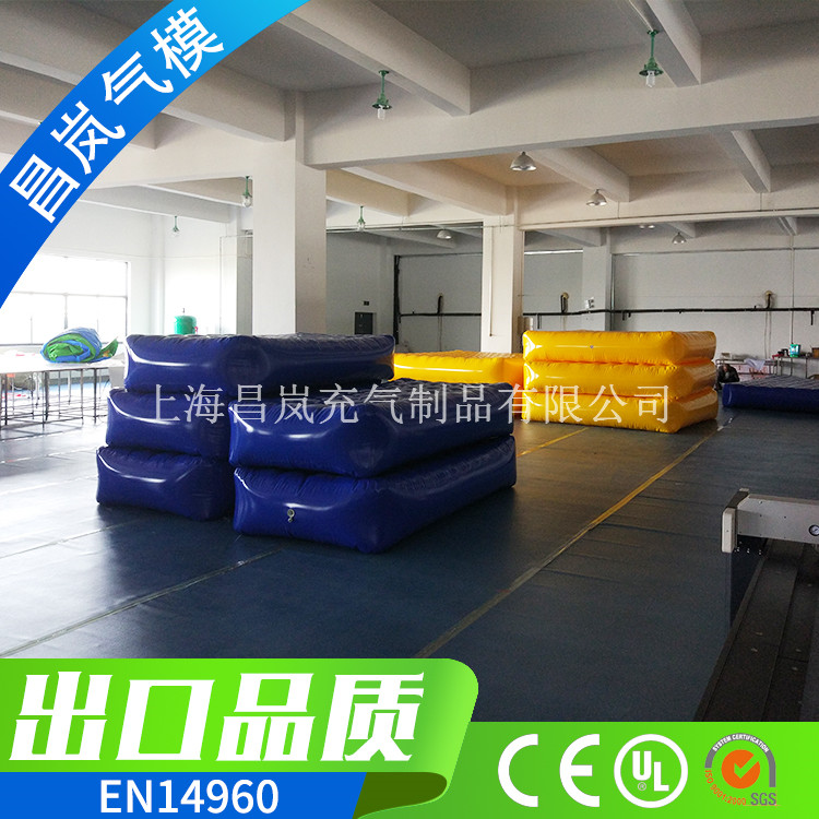 厂家直销现货供应 充气垫子运动装修防护充气气垫 防止高处落下充气保护气垫子定做
