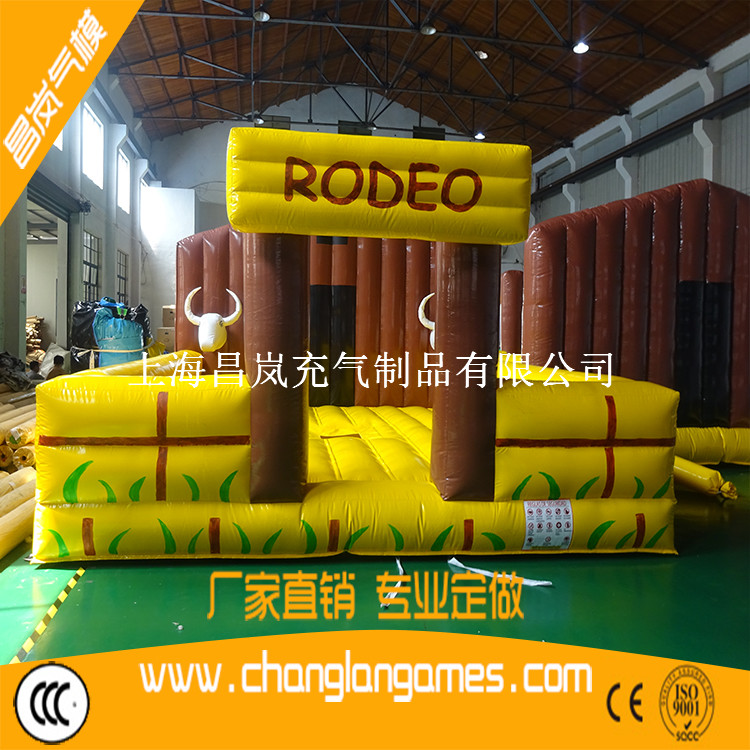 厂家直销充气斗牛机垫子定做出口 充气斗牛机垫子inflatable machine bull cushion air mat for sport game protect