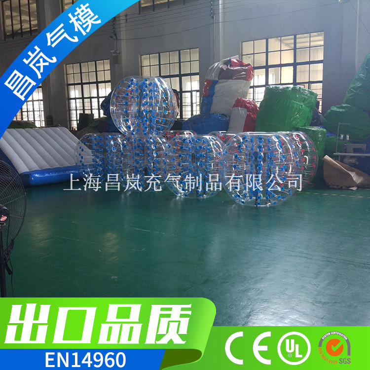 厂家直销 1.mm PVC/TPU 充气撞撞球 花样足球运动碰碰球 高质量充气碰撞球 inflatable air bumper ball game for sale