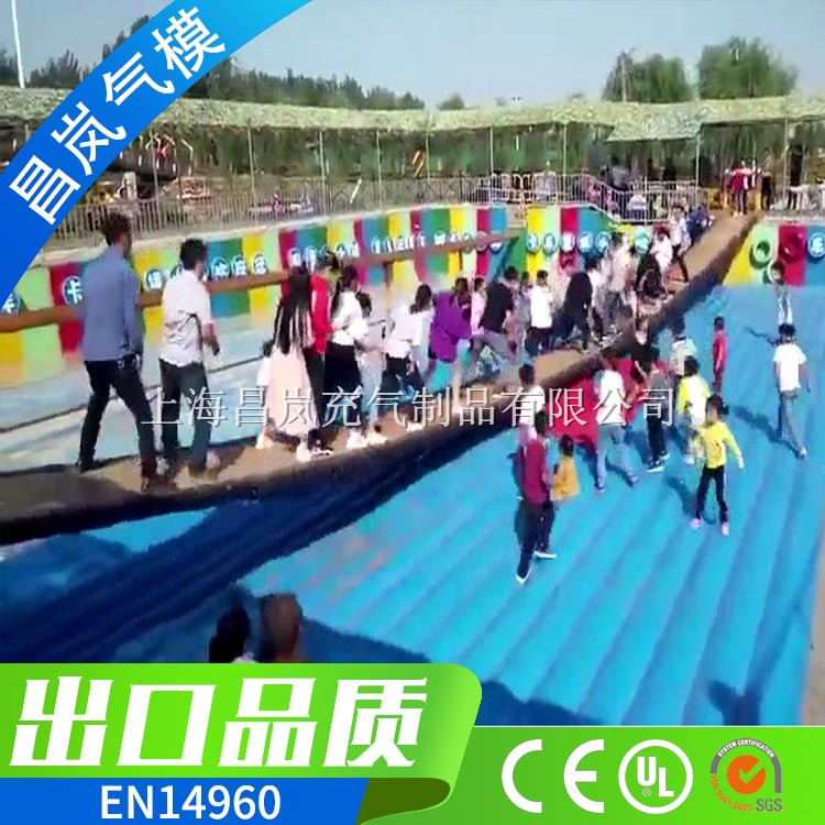 厂家专业定做网红桥下防护充气气垫 闭气垫子支持定做尺寸 安全防护气囊 保护防摔跤充气大垫子