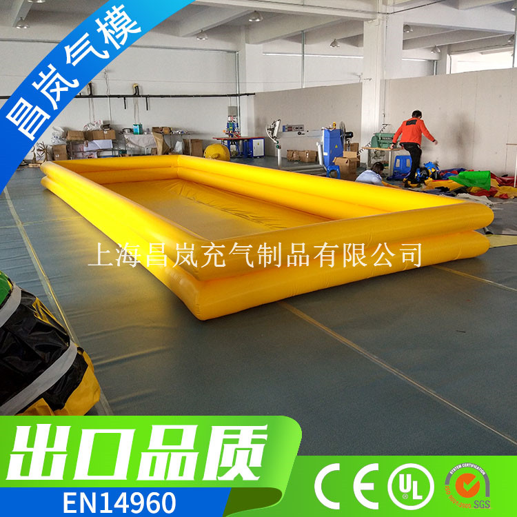 厂家直销专业定做充气海洋球池 商场儿童海洋球池 黄色球池水池
