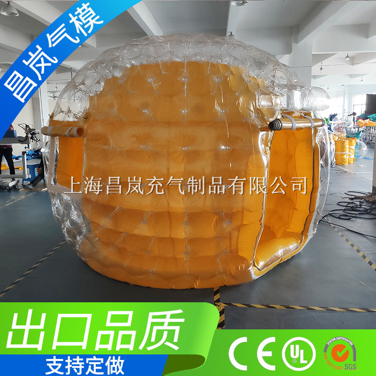 厂家直销充气帐篷 透明充气泡泡屋  球体球形充气PVC透明帐篷 泡泡屋餐厅火锅店 旅游景区草地充气帐篷 网红旅游胜地充气帐篷